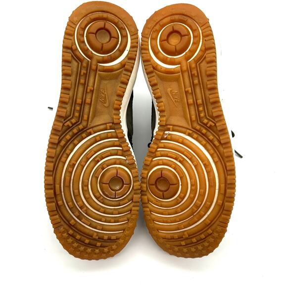 Nike Lunar Force 1 Duckboot Shoes Mens 8 Gray Green Sneakers 805899-200 - Picture 9 of 9